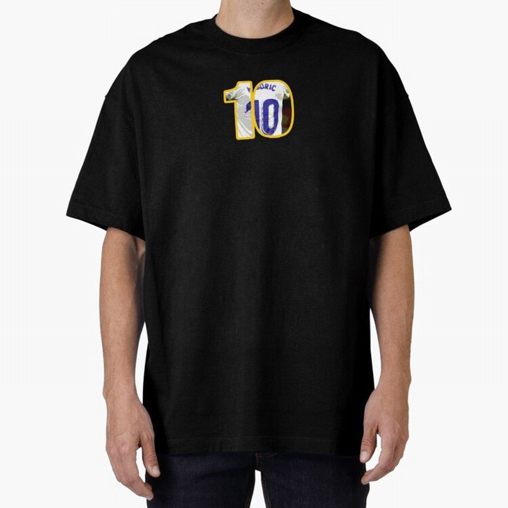 Luka Modric 10 Cut-out Classic T-Shirt Celebrate Football Heritage in FIFA World Cup 2026 USA Canada Mexico Made for Messi, Argentina and Brazil Energy, Sports Nostalgia, International Competition, Famous Players and Unforgettable Victories;