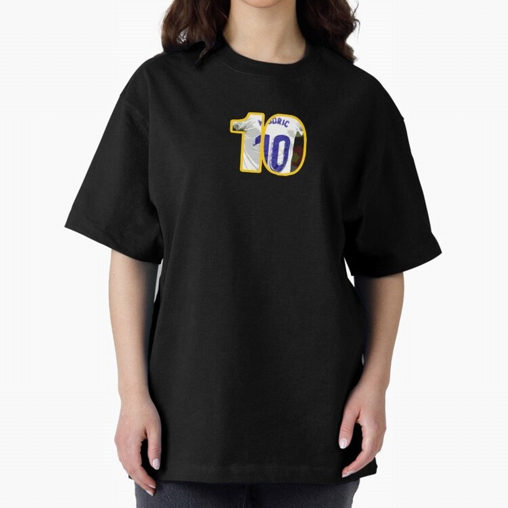 Luka Modric 10 Cut-out Classic T-Shirt Celebrate Football Heritage in FIFA World Cup 2026 USA Canada Mexico Made for Messi, Argentina and Brazil Energy, Sports Nostalgia, International Competition, Famous Players and Unforgettable Victories;