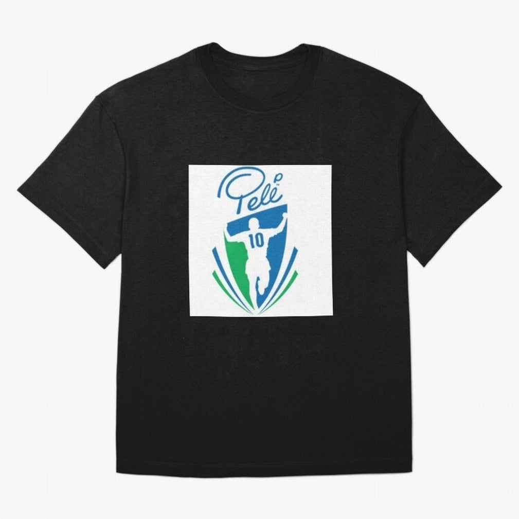 Signed Pele Shirt Classic T-Shirt Bring a Champion Mindset to Global Football Passion for FIFA World Cup 2026 USA Canada Mexico, Inspired by CR7, England and Germany, Championship Spirit, Famous Goals, Roaring Crowds and International Football