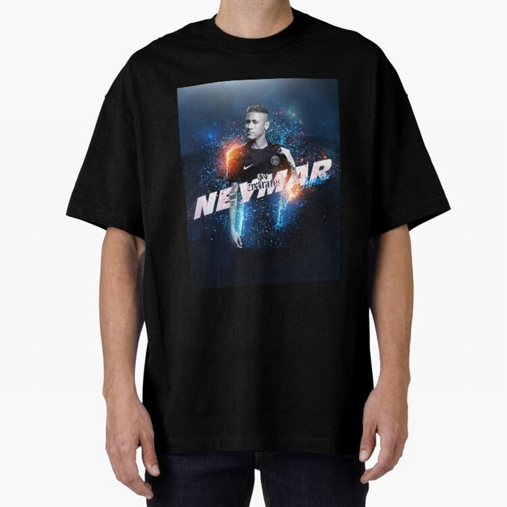 Illustration Neymar Art Classic T-Shirt Celebrate Global Passion for the FIFA World Cup 2026 Group Stage Journey through Neymar, Haaland and Cristiano Ronaldo Highlights, Argentina Pride, Retro Football Energy, Iconic Rivalries, Trophy Chase Drama