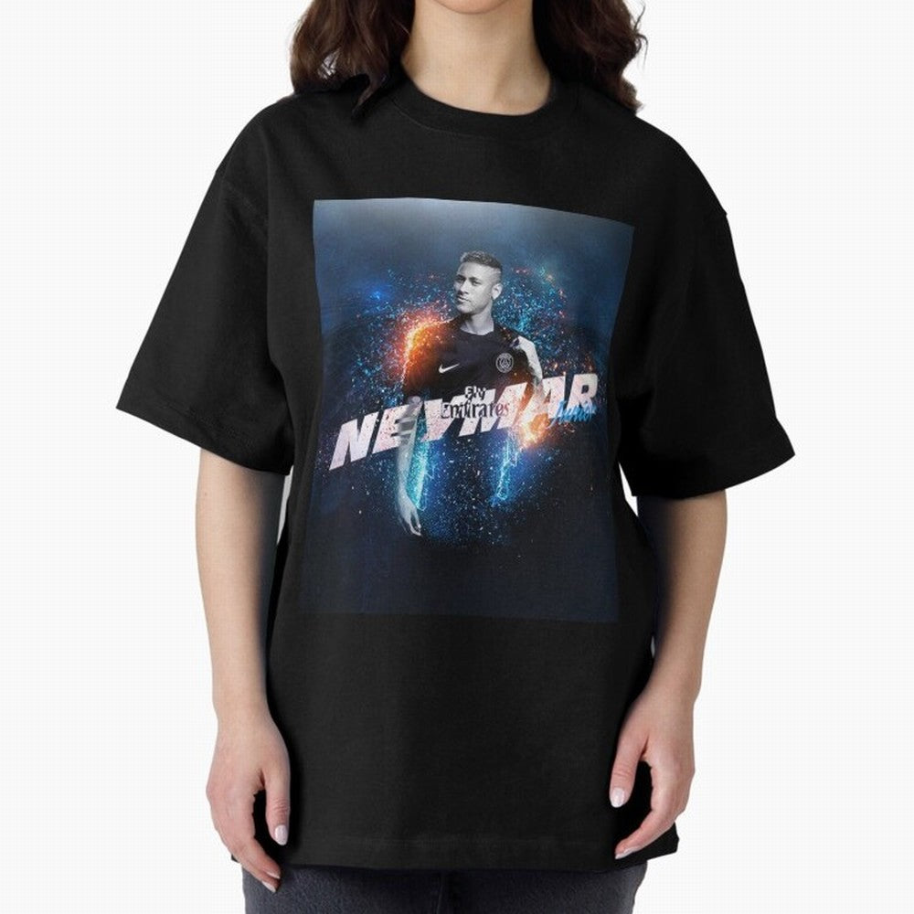 Illustration Neymar Art Classic T-Shirt Celebrate Global Passion for the FIFA World Cup 2026 Group Stage Journey through Neymar, Haaland and Cristiano Ronaldo Highlights, Argentina Pride, Retro Football Energy, Iconic Rivalries, Trophy Chase Drama