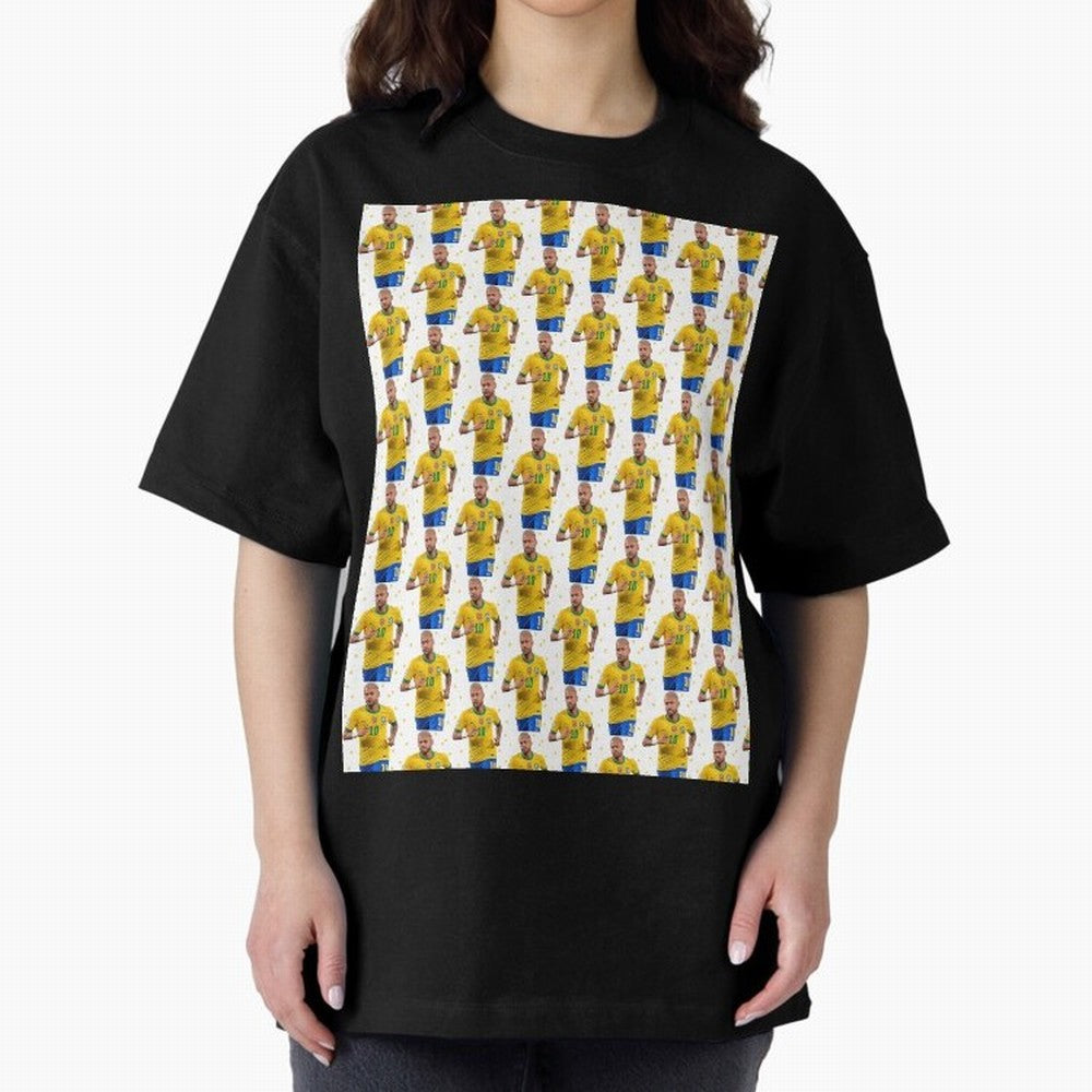 Neymar Star Sexy Graphic T-Shirt Turn Every Weekend Toward Match Day Hype around FIFA World Cup 2026 Group Stage, Mbappe and Neymar, France and Portugal, Vintage Soccer Flavor, Modern Football Stars, National Flags and Final Night Emotion; Perfect