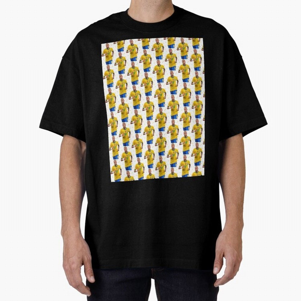 Neymar Star Sexy Graphic T-Shirt Turn Every Weekend Toward Match Day Hype around FIFA World Cup 2026 Group Stage, Mbappe and Neymar, France and Portugal, Vintage Soccer Flavor, Modern Football Stars, National Flags and Final Night Emotion; Perfect