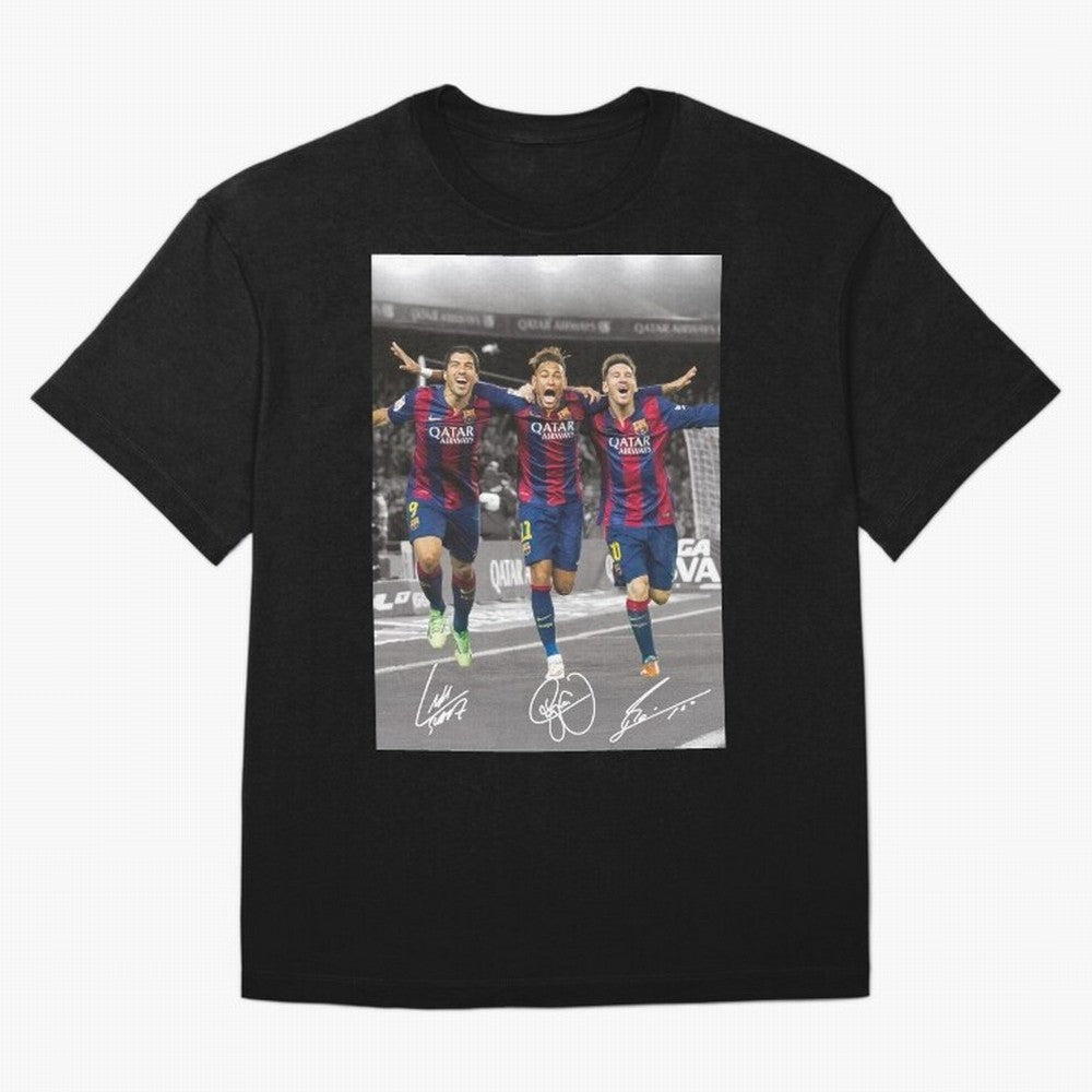 Messi Neymar Suarez Premium T-Shirt Celebrate Rivalries and Pride in FIFA World Cup 2026 Connected to Mbappe and Neymar, Spain and Netherlands Energy, Game Day Rituals, Football Legends, Country Pride and the Road to the Final; Built for Supporters