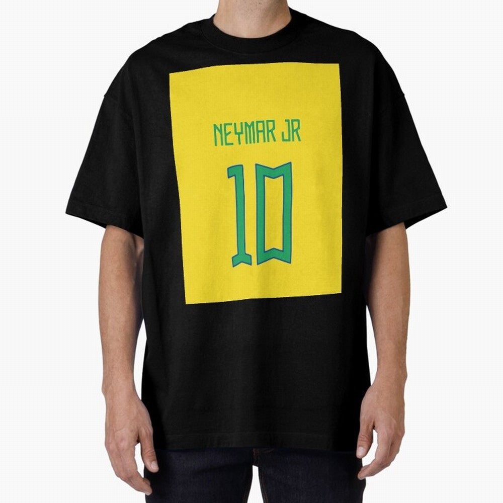 Neymar - Brazil 2022 Graphic T-Shirt Carry National Pride through FIFA World Cup 2026 Group Stage Connected to CR7, Argentina Energy, Retro Football Energy, Iconic Rivalries, Trophy Chase Drama and Stadium Atmosphere; Perfect for Supporters Who