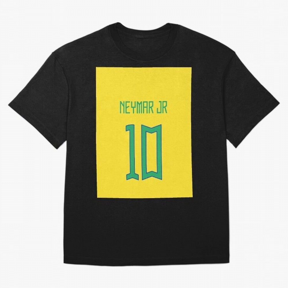 Neymar - Brazil 2022 Graphic T-Shirt Carry National Pride through FIFA World Cup 2026 Group Stage Connected to CR7, Argentina Energy, Retro Football Energy, Iconic Rivalries, Trophy Chase Drama and Stadium Atmosphere; Perfect for Supporters Who