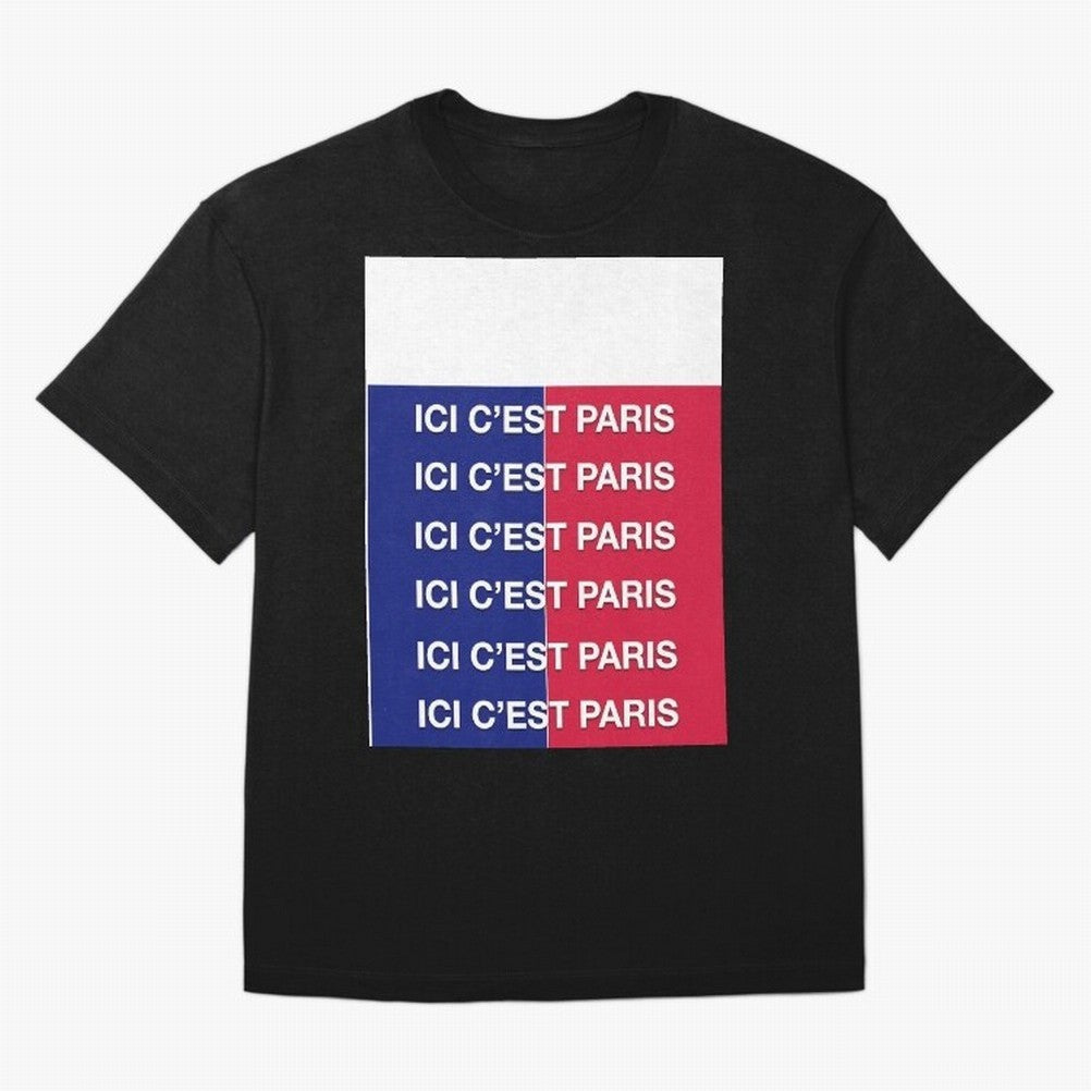 ICI C'EST PARIS Graphic T-Shirt Celebrate the Next Chapter of FIFA World Cup 2026 Group Stage Connected to Messi, France and Portugal Energy, Stadium Memories, Football Loyalty, International Chants and Championship Tradition; Perfect for