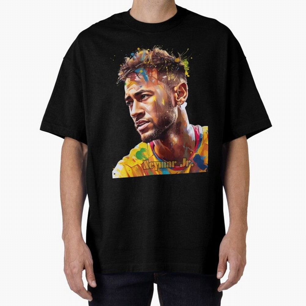 Neymar Premium T-Shirt Turn Every Weekend Toward Global Football Passion for FIFA World Cup 2026 Group Stage, Centered on Haaland and Mbappe, France, Stadium Chants, National Pride, Trophy Dreams and Unforgettable Football Memories; Built for