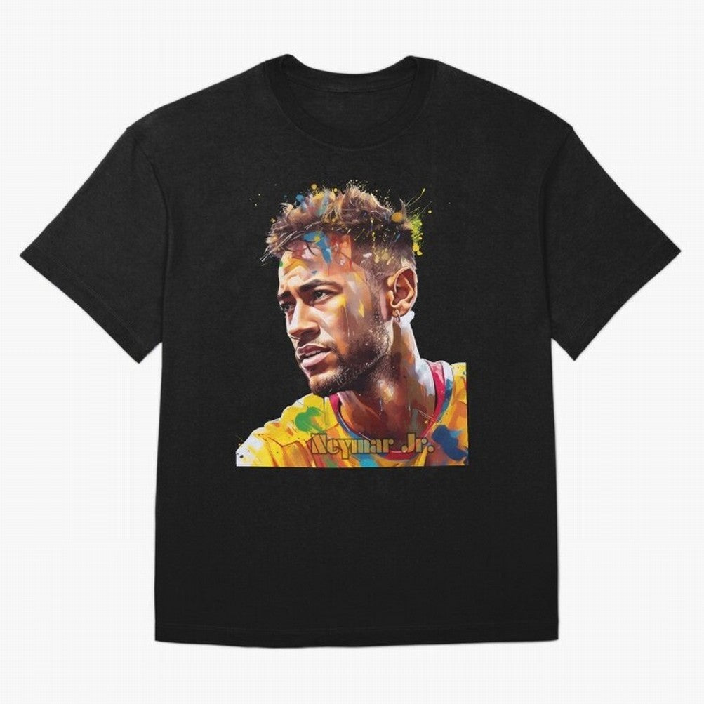 Neymar Premium T-Shirt Turn Every Weekend Toward Global Football Passion for FIFA World Cup 2026 Group Stage, Centered on Haaland and Mbappe, France, Stadium Chants, National Pride, Trophy Dreams and Unforgettable Football Memories; Built for