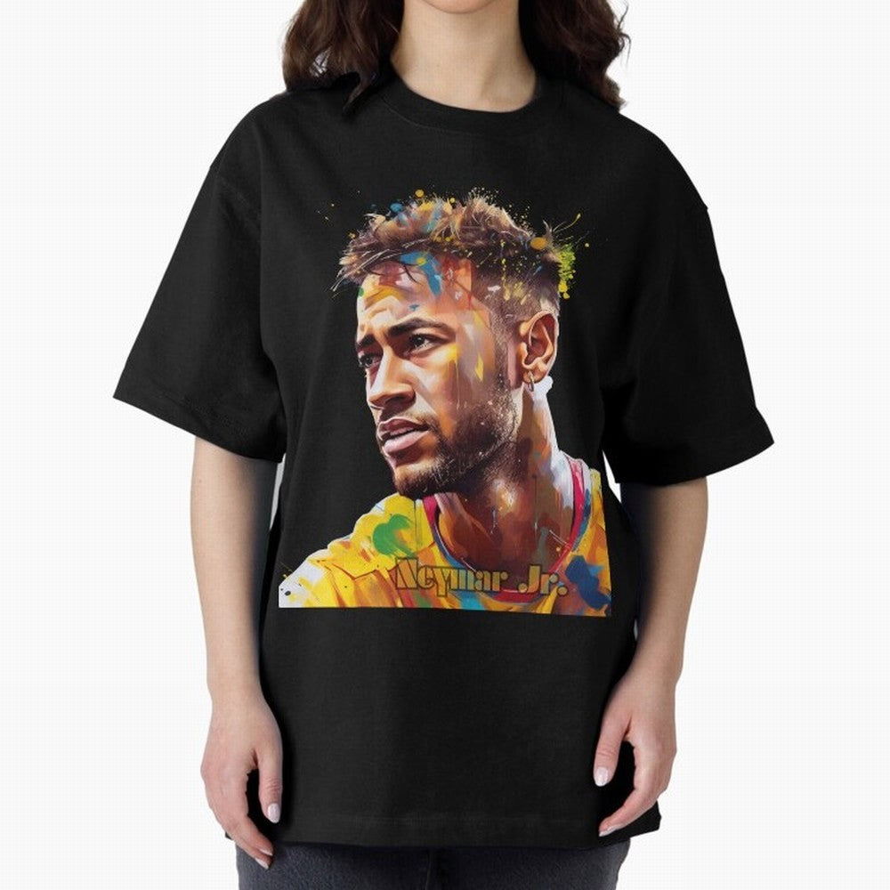 Neymar Premium T-Shirt Turn Every Weekend Toward Global Football Passion for FIFA World Cup 2026 Group Stage, Centered on Haaland and Mbappe, France, Stadium Chants, National Pride, Trophy Dreams and Unforgettable Football Memories; Built for