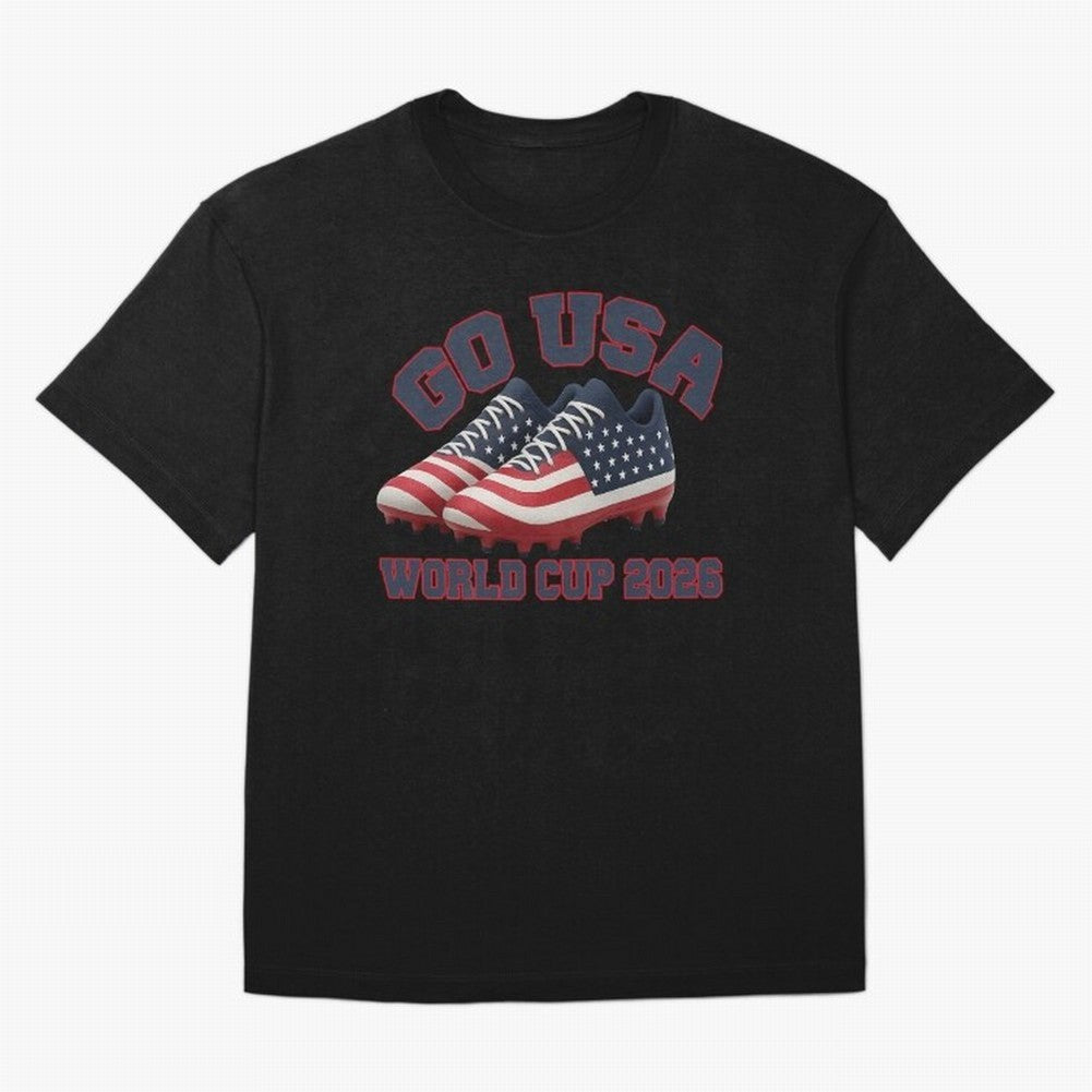 Go USA!. USA 2026, World Cup 2026, World Cup soccer, USA Soccer, USA Men Classic T-Shirt Relive the Noise and Pride of FIFA World Cup 2026 Inspired by Messi, CR7 and Mbappe, Argentina and Brazil Energy, Classic Soccer Heritage, Championship