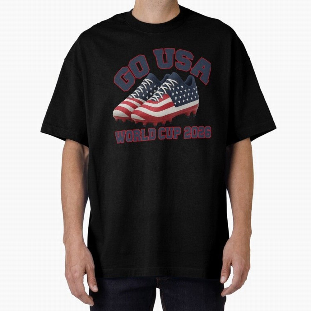 Go USA!. USA 2026, World Cup 2026, World Cup soccer, USA Soccer, USA Men Classic T-Shirt Relive the Noise and Pride of FIFA World Cup 2026 Inspired by Messi, CR7 and Mbappe, Argentina and Brazil Energy, Classic Soccer Heritage, Championship