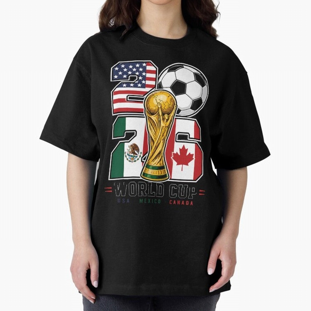 2026 Soccer World Cup Football Design Classic T-Shirt Bring International Match Energy to Global Football Passion for FIFA World Cup 2026, Celebrating Neymar, Haaland and Cristiano Ronaldo, Netherlands, Supporter Pride, Iconic Celebrations,