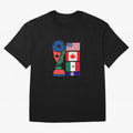 North America Football Unity 2026 Classic T-Shirt Celebrate Fan Favorites in Match Day Hype around FIFA World Cup 2026, Messi, CR7 and Mbappe, Portugal, Spain and Germany, Worldwide Fan Energy, Dramatic Goals, Stadium Lights and Championship