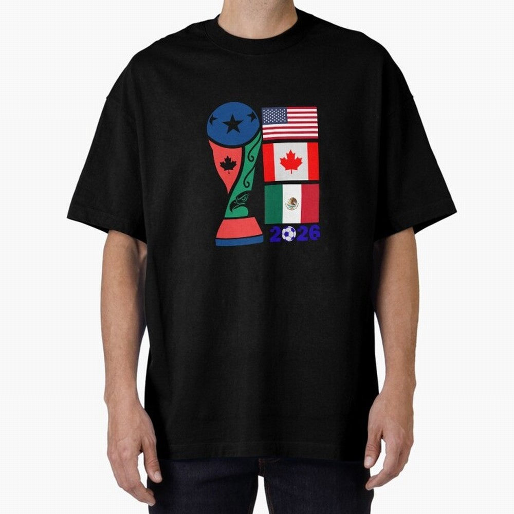 North America Football Unity 2026 Classic T-Shirt Celebrate Fan Favorites in Match Day Hype around FIFA World Cup 2026, Messi, CR7 and Mbappe, Portugal, Spain and Germany, Worldwide Fan Energy, Dramatic Goals, Stadium Lights and Championship