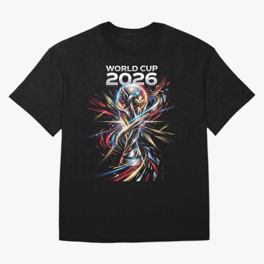FIFA World Cup 2026 Classic T-Shirt Discover FIFA World Cup 2026 for Fans of Mbappe and Neymar and France and Portugal, Bringing Sports Nostalgia, International Competition, Famous Players and Unforgettable Victories; Great for Supporters Who Love