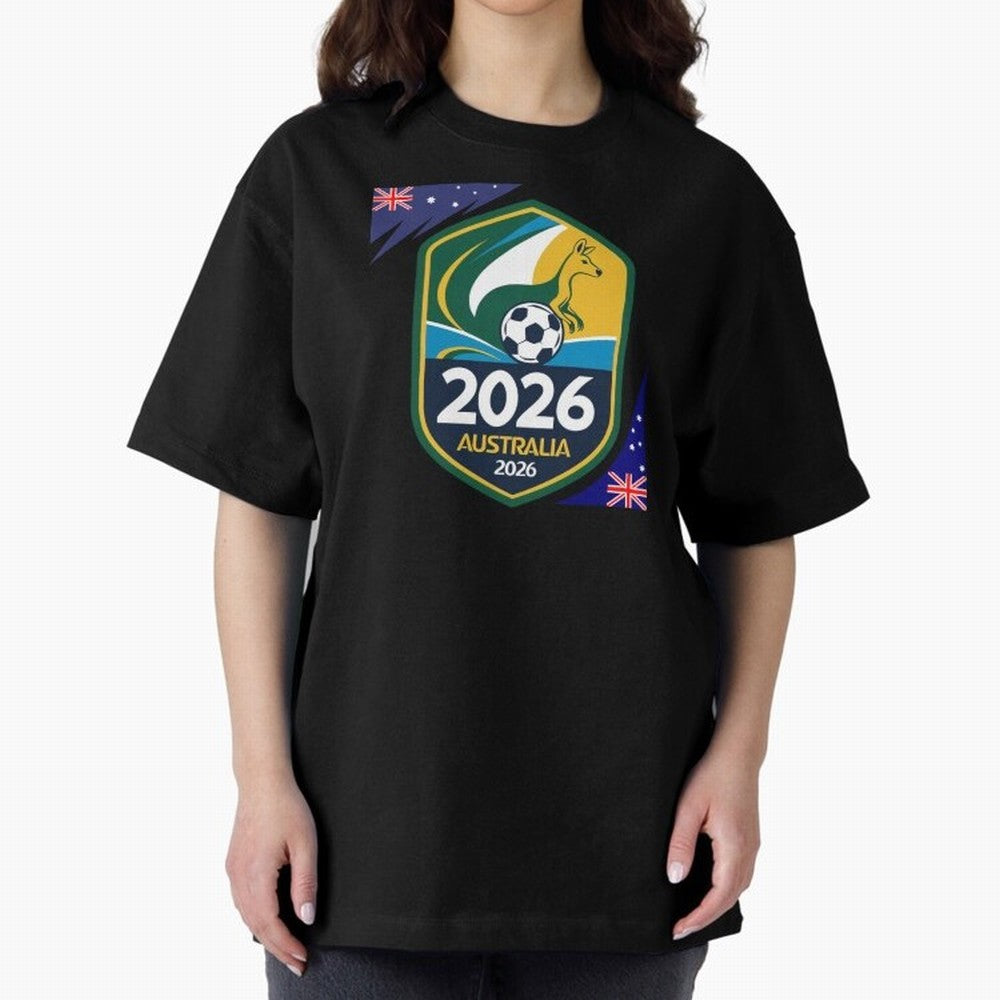 Australia WC2026 Classic T-Shirt Bring Stadium Energy to Match Day Hype around FIFA World Cup 2026 USA Canada Mexico, Cristiano Ronaldo, Haaland and CR7, France and Portugal, Football Passion, Legendary Performances, Festival Vibes and Supporter