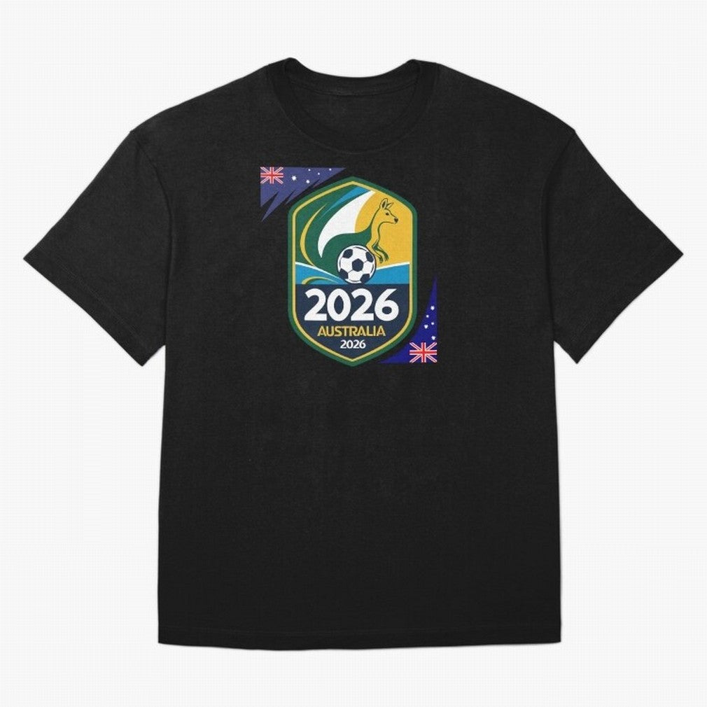 Australia WC2026 Classic T-Shirt Bring Stadium Energy to Match Day Hype around FIFA World Cup 2026 USA Canada Mexico, Cristiano Ronaldo, Haaland and CR7, France and Portugal, Football Passion, Legendary Performances, Festival Vibes and Supporter