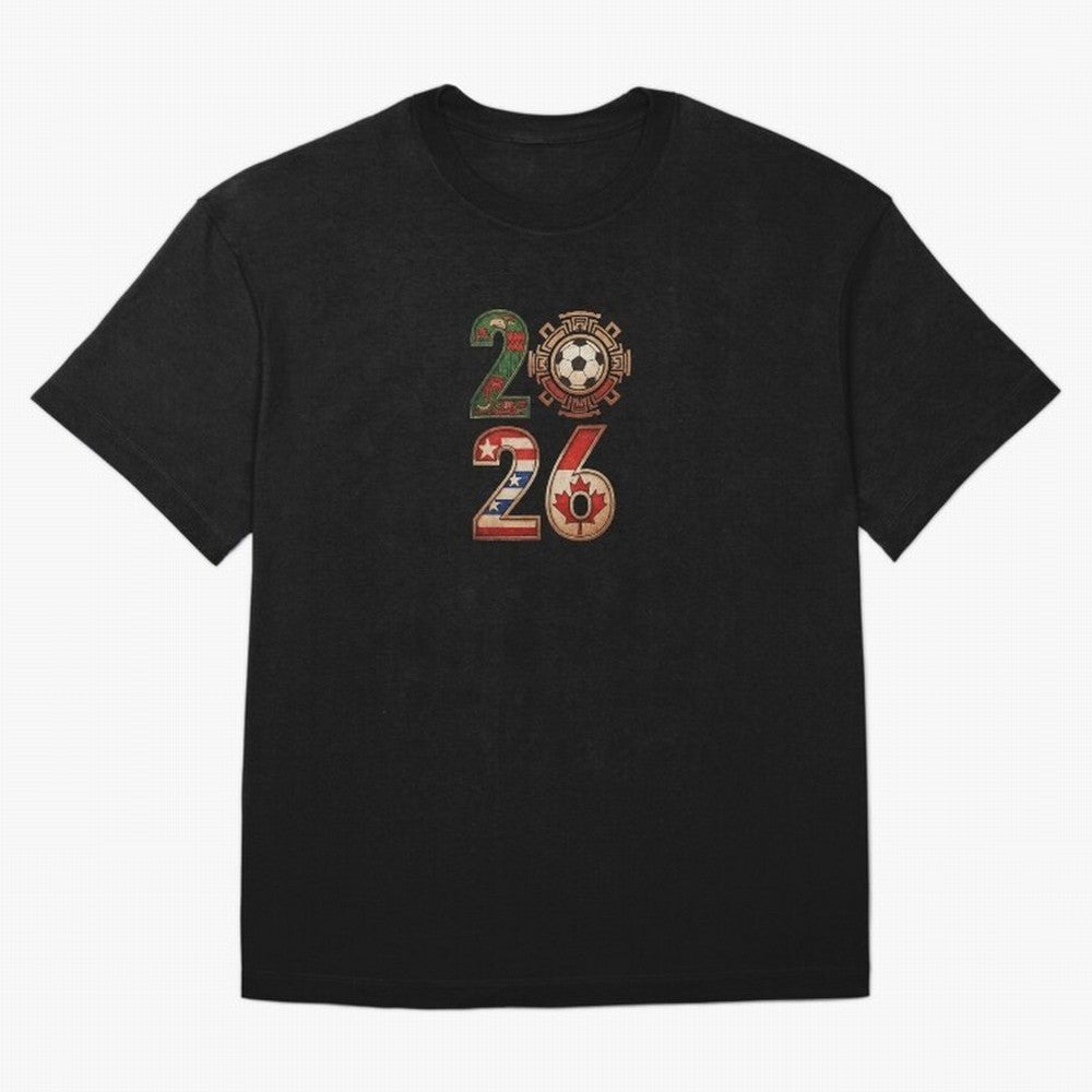 2026 North America Soccer Mexico USA Canada Host Classic T-Shirt Represent the Passion of FIFA World Cup 2026 USA Canada Mexico for Fans of Messi, CR7 and Mbappe and England, France and Netherlands, Bringing Global Supporter Spirit, Legendary