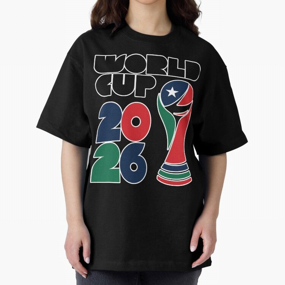 Minimalist Funky World Cup 2026 Design Classic T-Shirt Remember Iconic Moments from Global Football Passion for FIFA World Cup 2026 Group Stage, Made for Mbappe, Spain and Netherlands, Football Passion, Legendary Performances, Festival Vibes and