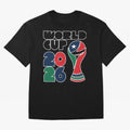 Minimalist Funky World Cup 2026 Design Classic T-Shirt Remember Iconic Moments from Global Football Passion for FIFA World Cup 2026 Group Stage, Made for Mbappe, Spain and Netherlands, Football Passion, Legendary Performances, Festival Vibes and