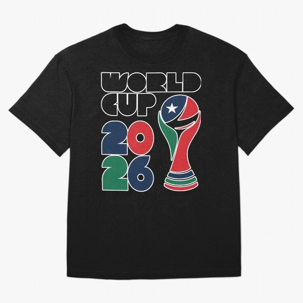 Minimalist Funky World Cup 2026 Design Classic T-Shirt Remember Iconic Moments from Global Football Passion for FIFA World Cup 2026 Group Stage, Made for Mbappe, Spain and Netherlands, Football Passion, Legendary Performances, Festival Vibes and