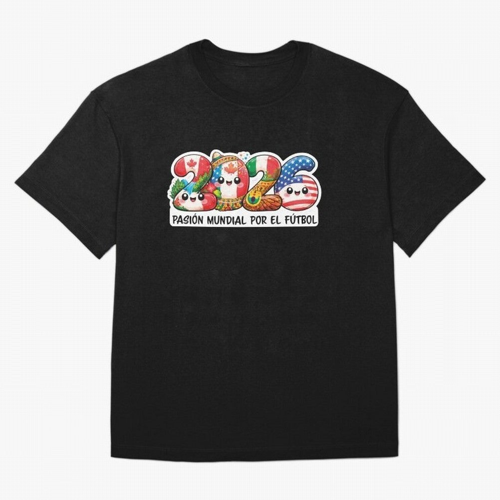 World Football Passion 2026 Classic T-Shirt Bring World Football Passion into Global Football Passion for FIFA World Cup 2026 USA Canada Mexico, with Haaland and Mbappe, Portugal, Football Festival Excitement, Trophy Ambitions, Country Rivalries