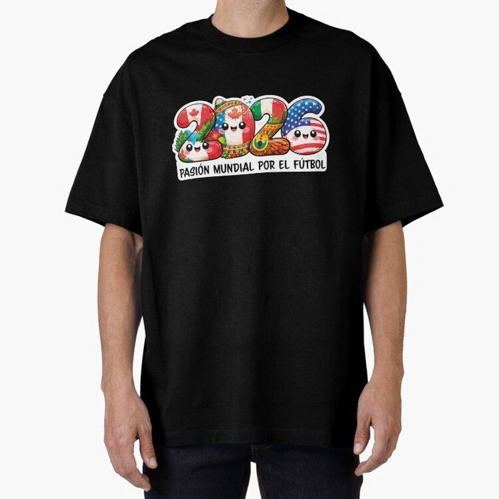 World Football Passion 2026 Classic T-Shirt Bring World Football Passion into Global Football Passion for FIFA World Cup 2026 USA Canada Mexico, with Haaland and Mbappe, Portugal, Football Festival Excitement, Trophy Ambitions, Country Rivalries