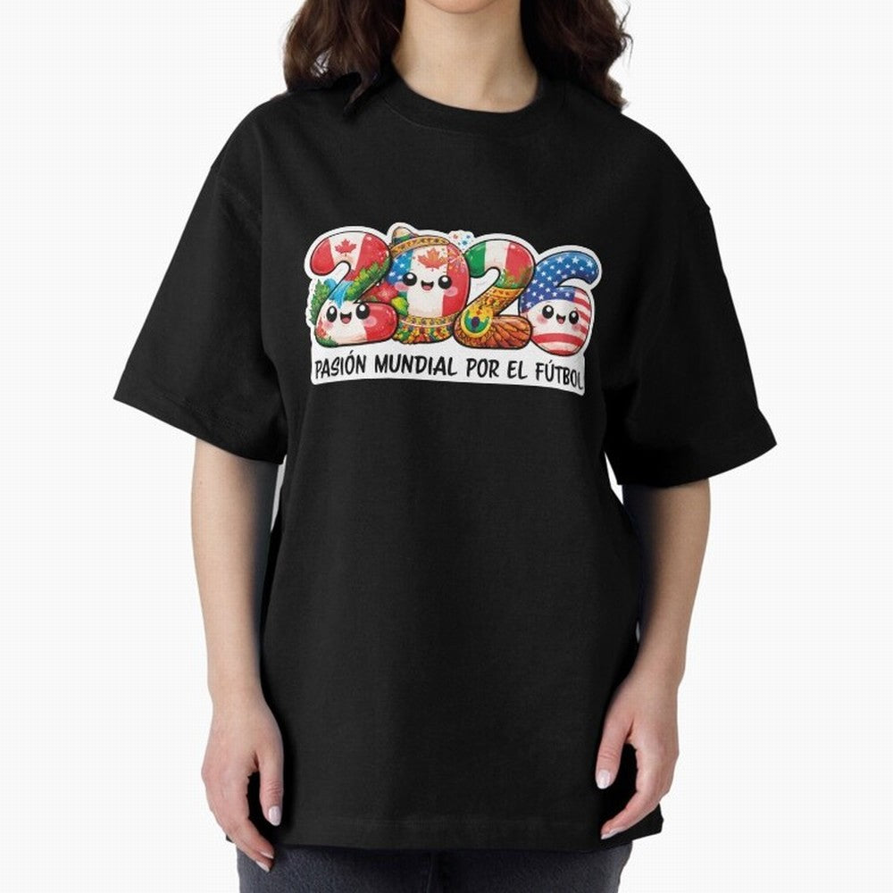 World Football Passion 2026 Classic T-Shirt Bring World Football Passion into Global Football Passion for FIFA World Cup 2026 USA Canada Mexico, with Haaland and Mbappe, Portugal, Football Festival Excitement, Trophy Ambitions, Country Rivalries