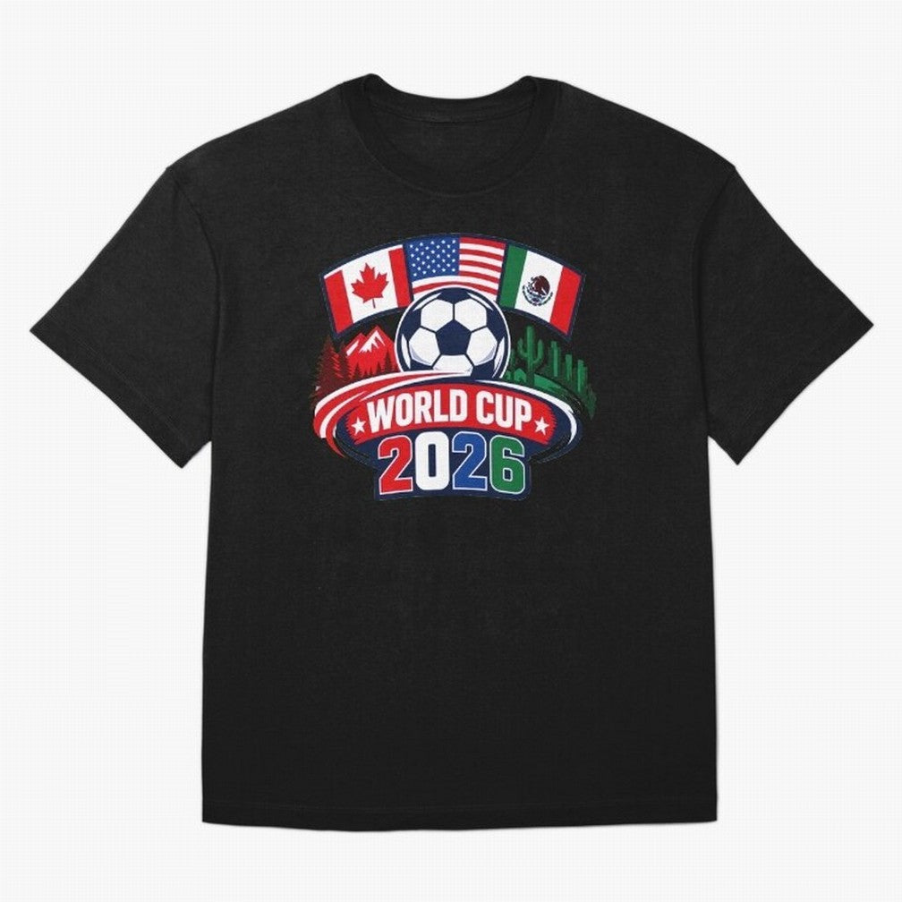2026 FIFA World Cup Classic T-Shirt Join Supporters Worldwide for Global Football Passion for FIFA World Cup 2026, Inspired by Messi, Neymar and Mbappe, England, Football Passion, Legendary Performances, Festival Vibes and Supporter Community; Made