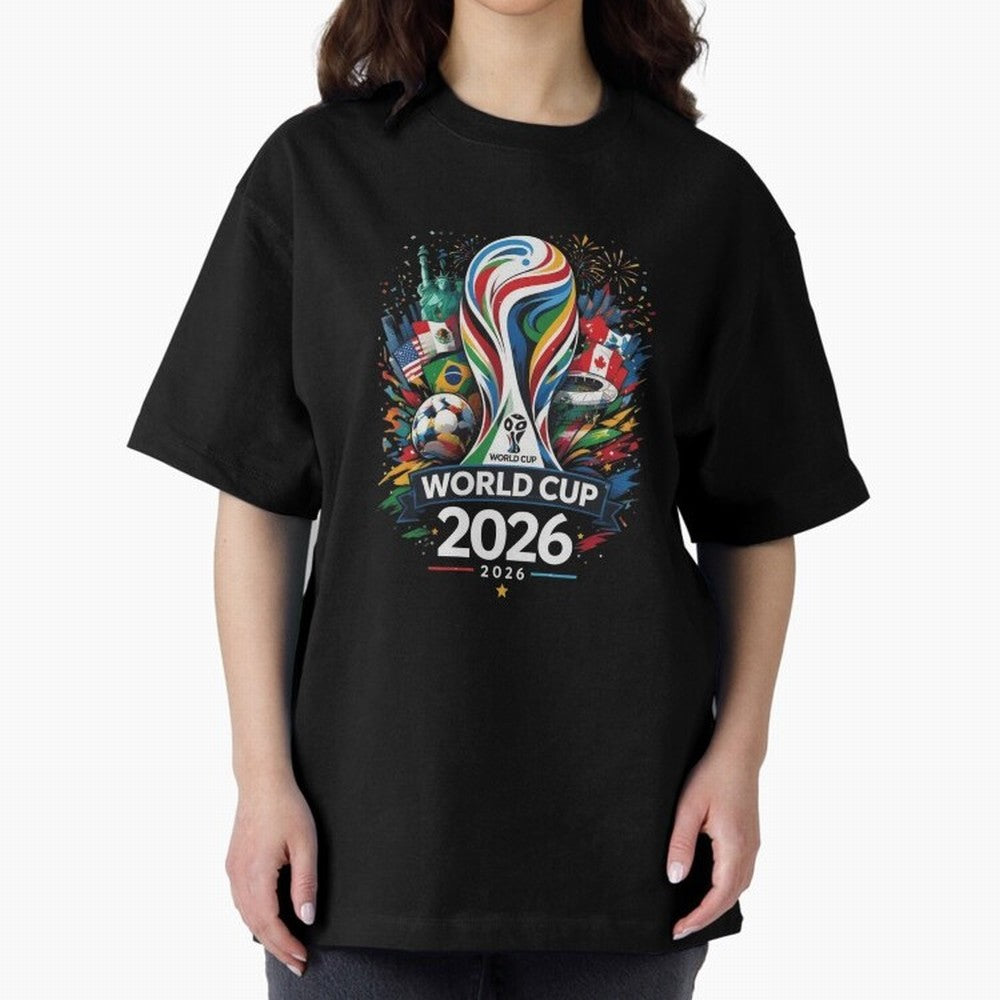 World Cup 2026, Soccer Fan Classic T-Shirt Bring Match Day Fire to Match Day Hype around FIFA World Cup 2026 USA Canada Mexico, Cristiano Ronaldo, France and Portugal, Football Festival Excitement, Trophy Ambitions, Country Rivalries and Star