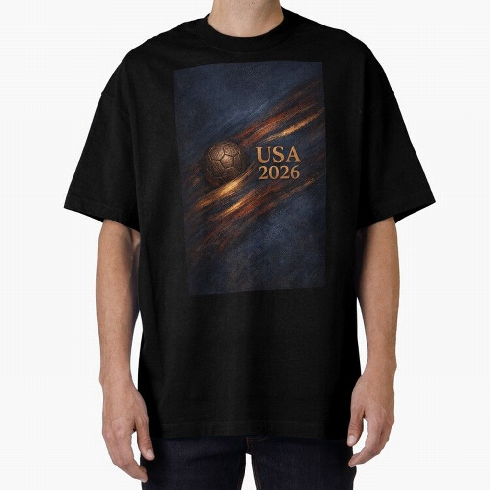 USA 2026 For Soccer Fans Inspired Design Classic T-Shirt Make Every Kick Count in FIFA World Cup 2026 for Fans of Messi and Cristiano Ronaldo and England, France and Netherlands, Bringing Game Day Rituals, Football Legends, Country Pride and the
