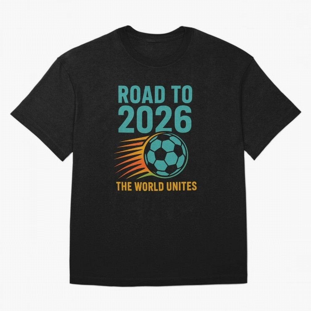 The World Unites Classic T-Shirt Bring Stadium Energy to the FIFA World Cup 2026 USA Canada Mexico Journey through Neymar, Haaland and Cristiano Ronaldo Highlights, Argentina, France and Brazil Pride, Retro Football Energy, Iconic Rivalries, Trophy