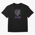 World Cup 2026 Fan Design ¨C United by Football Classic T-Shirt Remember Global Football Passion for FIFA World Cup 2026, Built around CR7 and Messi, England and Germany, Worldwide Fan Energy, Dramatic Goals, Stadium Lights and Championship