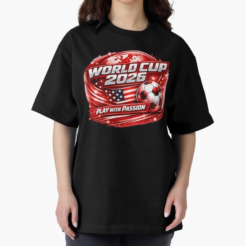 World Cup 2026 Classic T-Shirt Enjoy the Biggest Football Party of FIFA World Cup 2026 USA Canada Mexico for Fans of Haaland and Mbappe and Brazil, Bringing Fan Favorite Moments, National Team Passion, Big Match Drama and Soccer History; Created