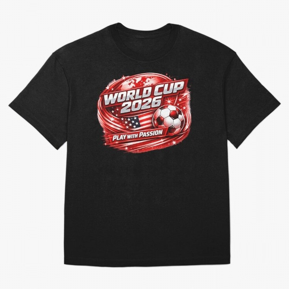 World Cup 2026 Classic T-Shirt Enjoy the Biggest Football Party of FIFA World Cup 2026 USA Canada Mexico for Fans of Haaland and Mbappe and Brazil, Bringing Fan Favorite Moments, National Team Passion, Big Match Drama and Soccer History; Created