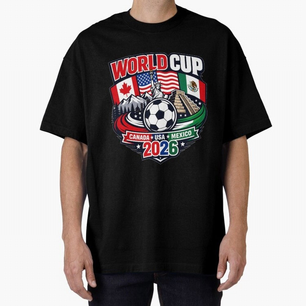 FIFA World Cup 2026 Classic T-Shirt Show Match Day Excitement for the FIFA World Cup 2026 USA Canada Mexico Journey through Cristiano Ronaldo, Haaland and CR7 Highlights, England Pride, Worldwide Fan Energy, Dramatic Goals, Stadium Lights and