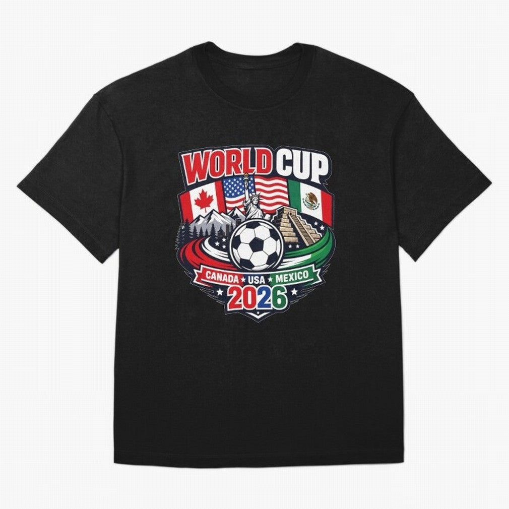 FIFA World Cup 2026 Classic T-Shirt Show Match Day Excitement for the FIFA World Cup 2026 USA Canada Mexico Journey through Cristiano Ronaldo, Haaland and CR7 Highlights, England Pride, Worldwide Fan Energy, Dramatic Goals, Stadium Lights and
