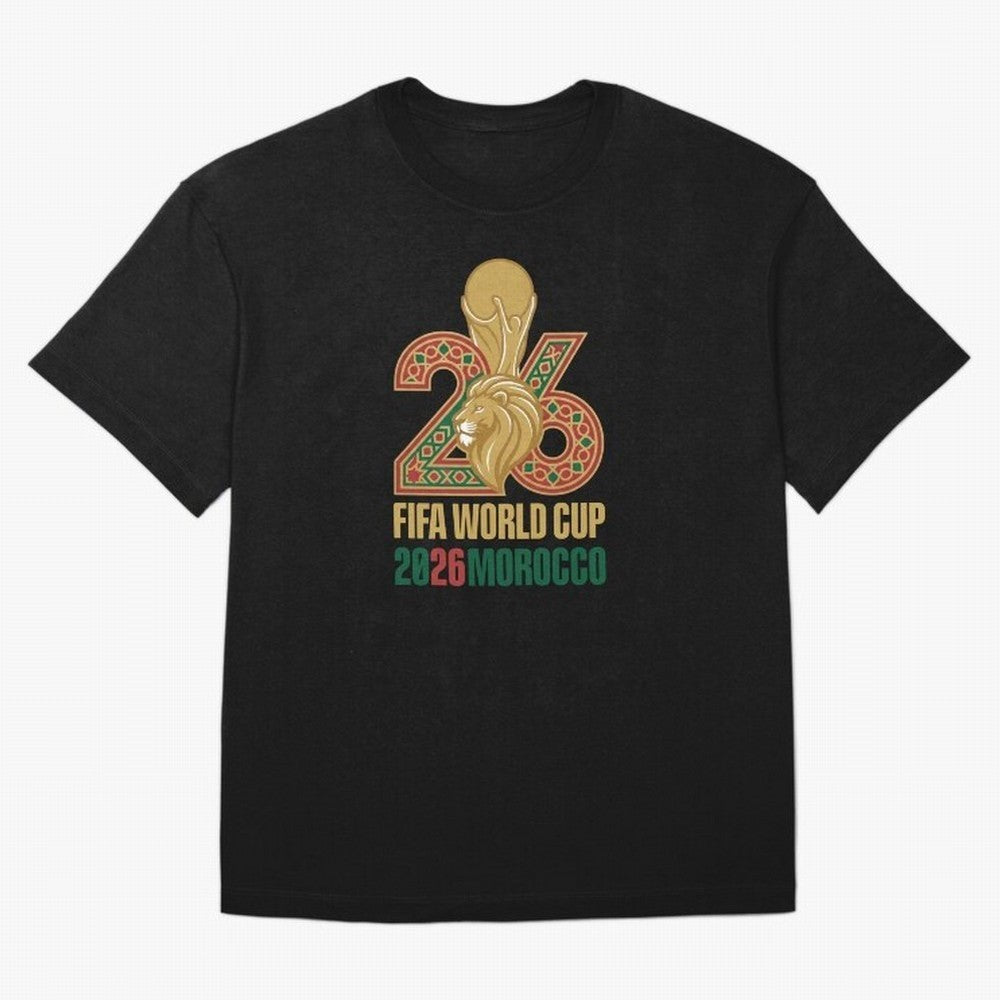 WORLD CUP 2026 MOROCCO Classic T-Shirt Make Every Kick Count in Global Football Passion for FIFA World Cup 2026 Group Stage, Celebrating CR7, England, France and Netherlands, Global Supporter Spirit, Legendary Goals, National Colors and Tournament