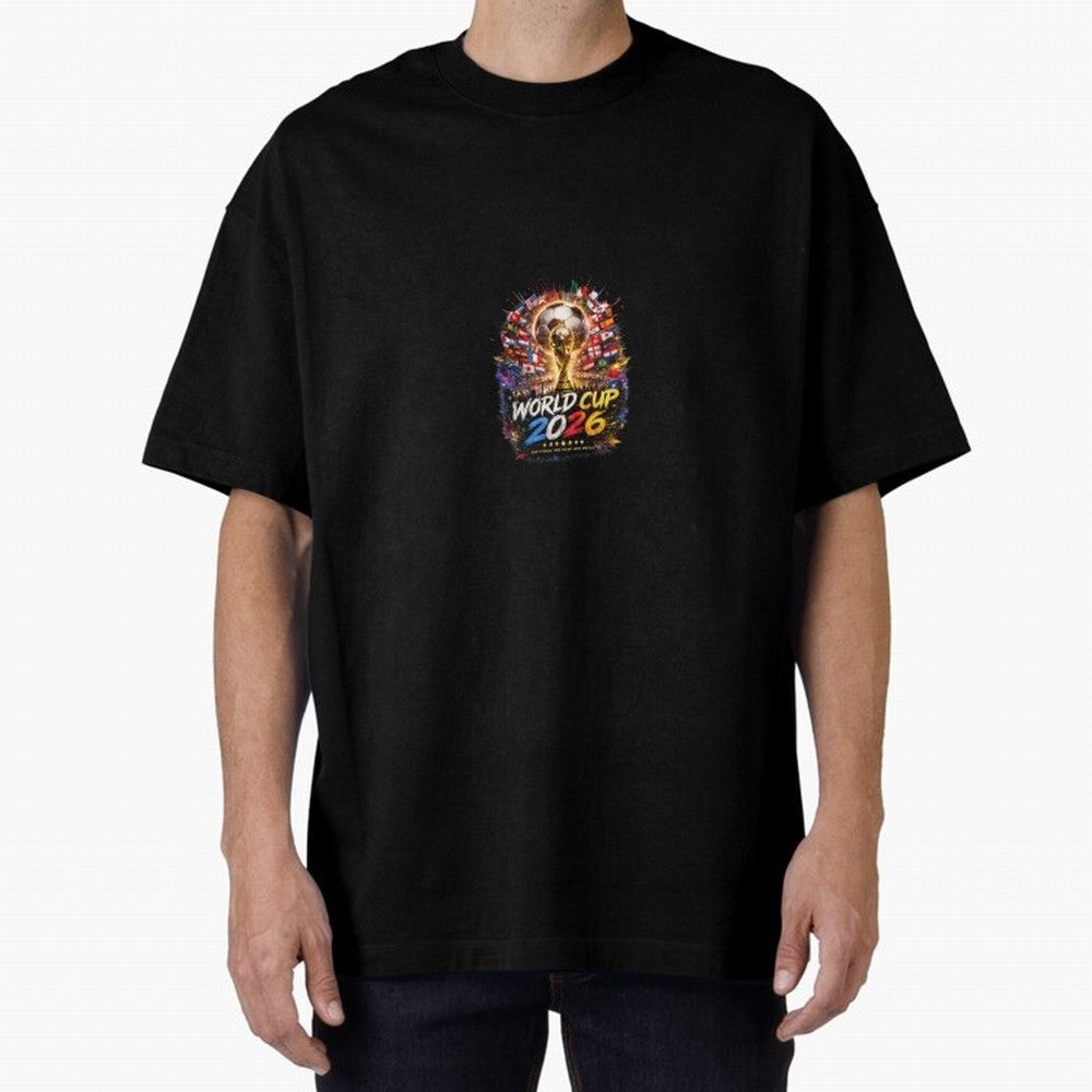 Copy of World Cup 2026 ¨C United Passion ?? | Neon Football Design Classic T-Shirt Discover Match Day Hype around FIFA World Cup 2026, Cristiano Ronaldo, Haaland and CR7, England, France and Netherlands, Football Festival Excitement, Trophy