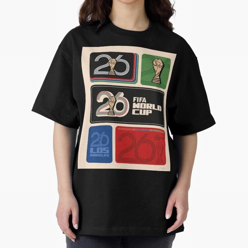 World Cup 2026 Soccer Celebration: United Football Fan Art Classic T-Shirt Celebrate Rivalries and Pride in Match Day Hype around FIFA World Cup 2026, Neymar, Haaland and Cristiano Ronaldo, Portugal, Spain and Germany, Vintage Soccer Flavor, Modern