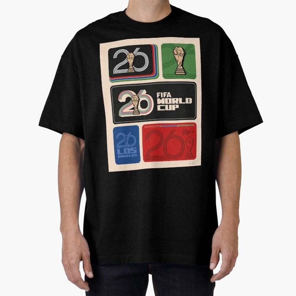 World Cup 2026 Soccer Celebration: United Football Fan Art Classic T-Shirt Celebrate Rivalries and Pride in Match Day Hype around FIFA World Cup 2026, Neymar, Haaland and Cristiano Ronaldo, Portugal, Spain and Germany, Vintage Soccer Flavor, Modern