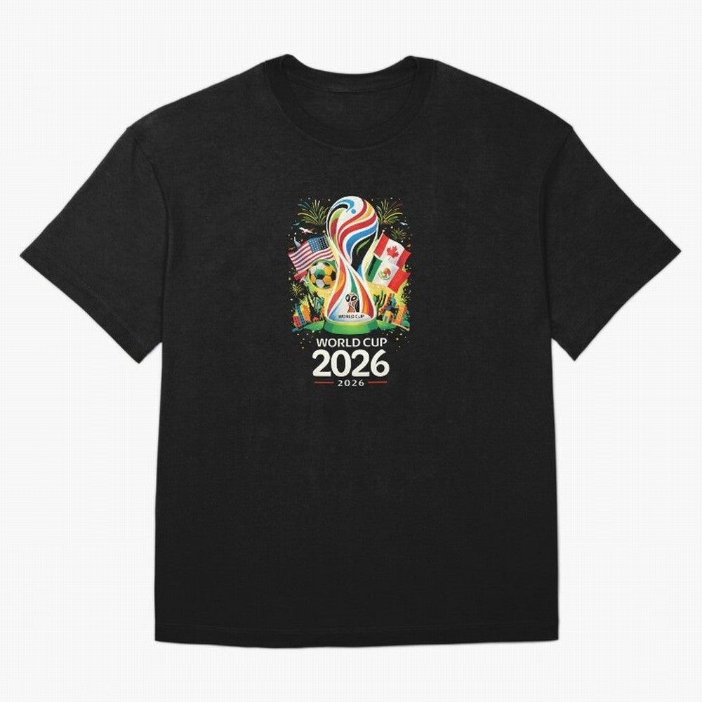 World Cup 2026 Soccer Tournament T-Shirt_87289249 Classic T-Shirt Bring Trophy Dreams to FIFA World Cup 2026 for Fans of Messi, CR7 and Mbappe and Argentina, France and Brazil, Bringing Champion Mindset, Group Stage Buzz, Knockout Tension and