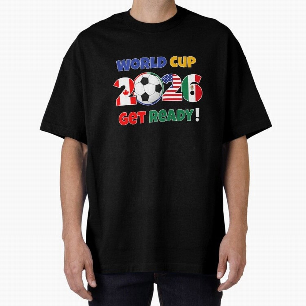 World Cup 2026, World Cup 2026, Soccer Fan Graphic, Football Lover Classic T-Shirt Show Passion for the Stars of FIFA World Cup 2026 Group Stage Spirit, Driven by Brazil, Portugal and Argentina, Neymar, Haaland and Cristiano Ronaldo, Worldwide Fan