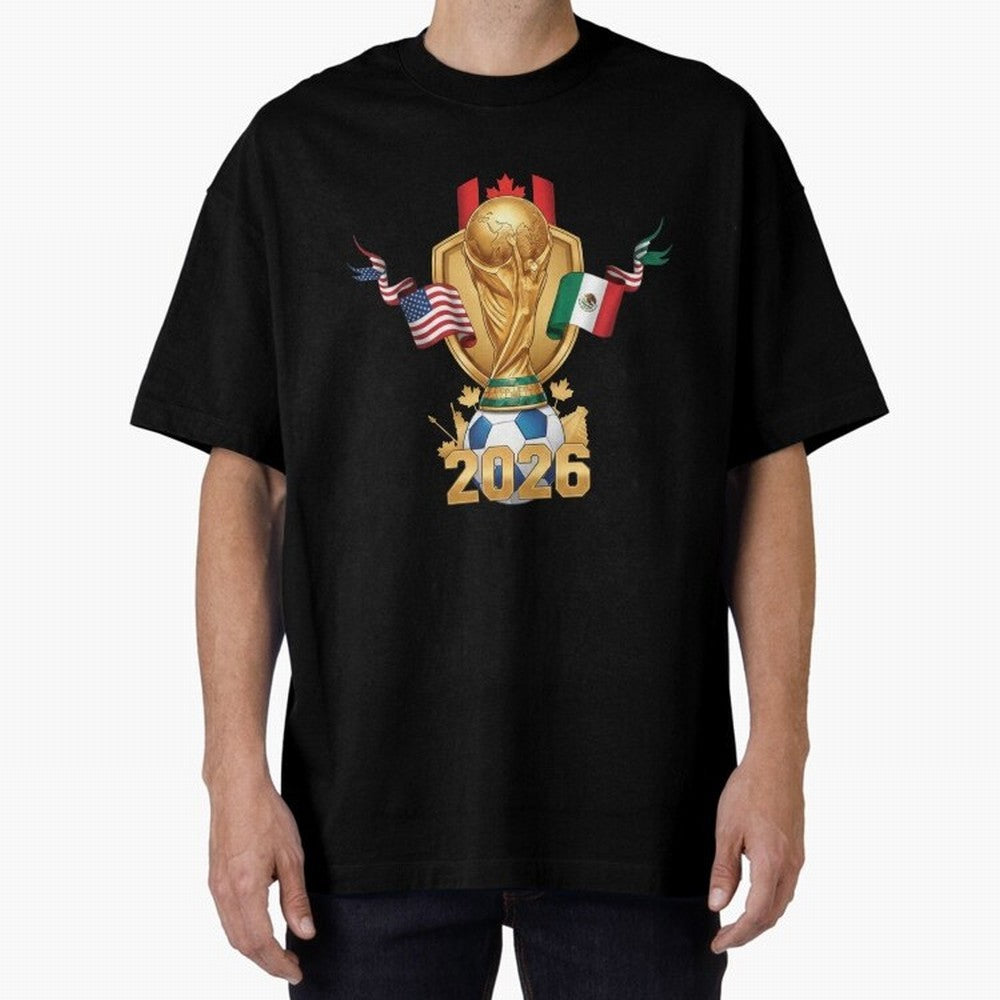 Waves of Victory 2026 Classic T-Shirt Bring Stadium Energy to Match Day Hype around FIFA World Cup 2026 USA Canada Mexico, CR7, Spain and Netherlands, Worldwide Fan Energy, Dramatic Goals, Stadium Lights and Championship Celebrations; Ideal for