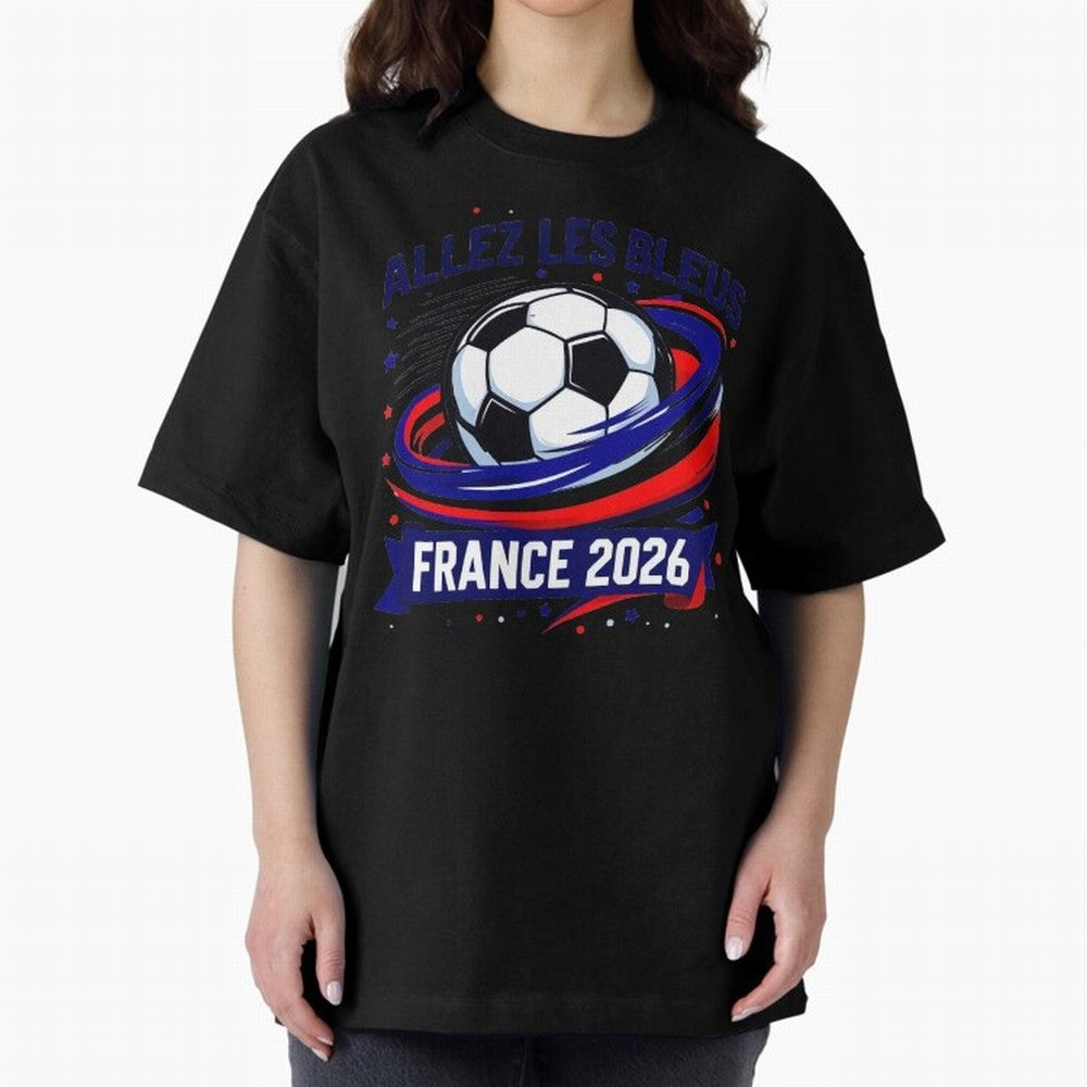 France Fan Art World Cup 2026 Classic T-Shirt Celebrate the Magic of the FIFA World Cup 2026 Journey through CR7 and Messi Highlights, Brazil Pride, Vintage Soccer Flavor, Modern Football Stars, National Flags and Final Night Emotion; Made for Die