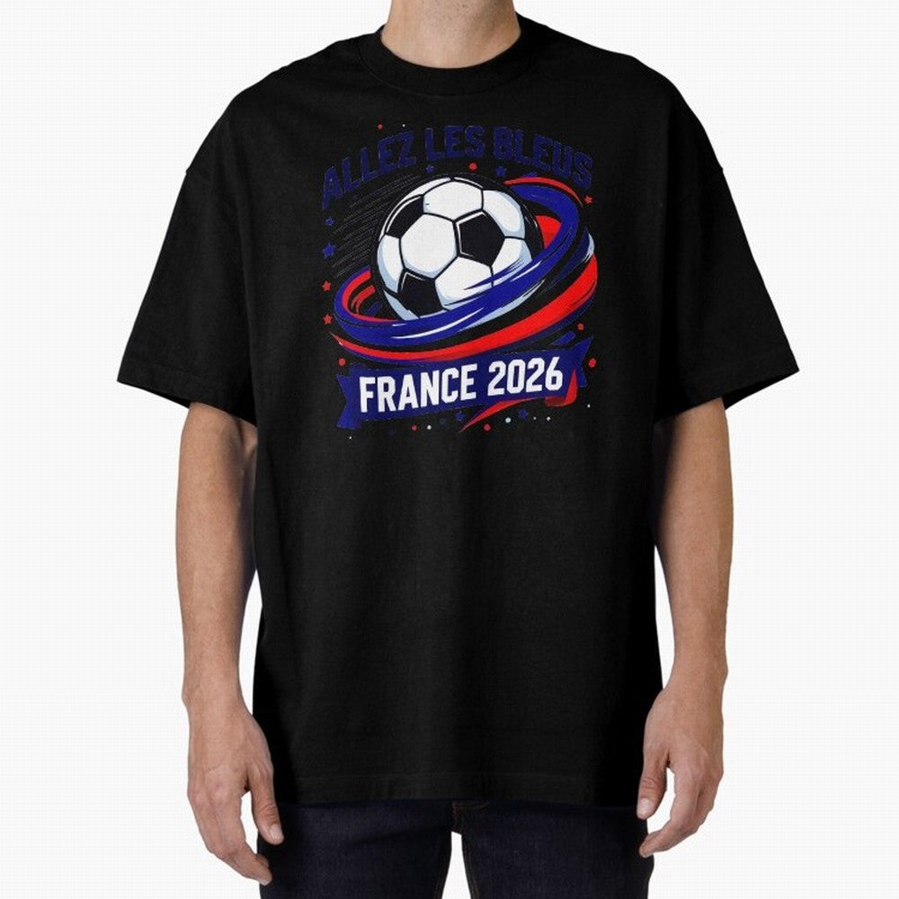 France Fan Art World Cup 2026 Classic T-Shirt Celebrate the Magic of the FIFA World Cup 2026 Journey through CR7 and Messi Highlights, Brazil Pride, Vintage Soccer Flavor, Modern Football Stars, National Flags and Final Night Emotion; Made for Die