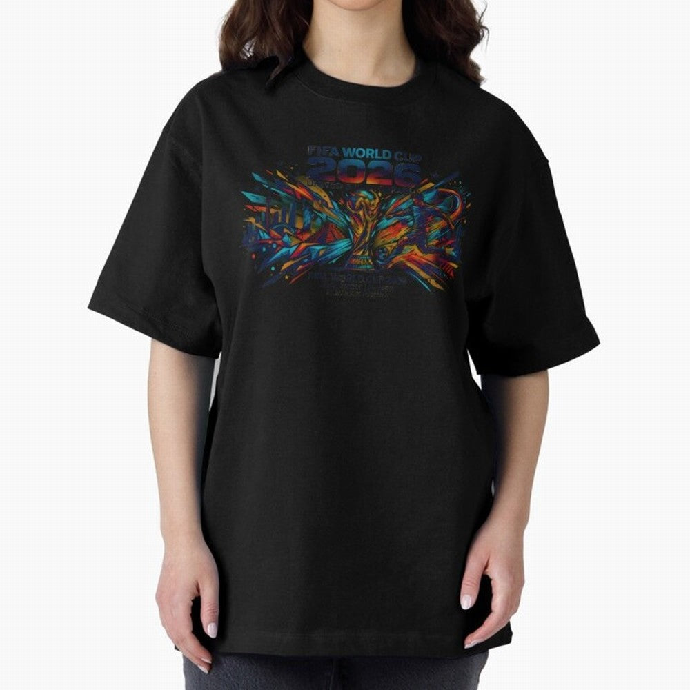 FIFA World Cup 2026 Classic T-Shirt Capture the FIFA World Cup 2026 USA Canada Mexico Journey through Mbappe Highlights, Portugal, Spain and Germany Pride, Championship Spirit, Famous Goals, Roaring Crowds and International Football Unity; Created