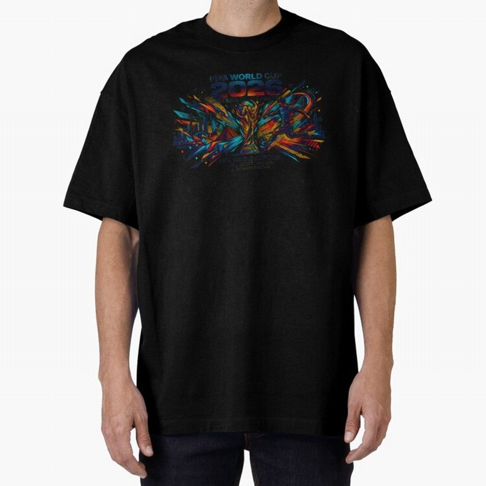 FIFA World Cup 2026 Classic T-Shirt Capture the FIFA World Cup 2026 USA Canada Mexico Journey through Mbappe Highlights, Portugal, Spain and Germany Pride, Championship Spirit, Famous Goals, Roaring Crowds and International Football Unity; Created