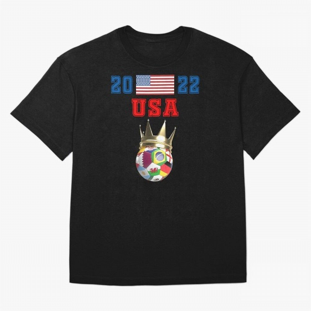 USA world cup jersey 2022 Classic T-Shirt Relive Legendary Nights from FIFA World Cup 2026 Group Stage Filled with Messi, CR7 and Mbappe, Netherlands Energy, Championship Spirit, Famous Goals, Roaring Crowds and International Football Unity; Ideal